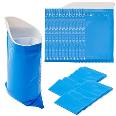 Imagen de Bramble 12 Bolsas de Orina y Vomito para Viaje Camping, 600ml, A Prueba Fugas con Almohadilla Rápida Absorción