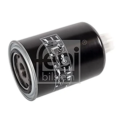Imagen de FEBI BILSTEIN 171360 Filtro Combustible enroscable, con tapón roscado de descarga agua SCANIA: 4 series
