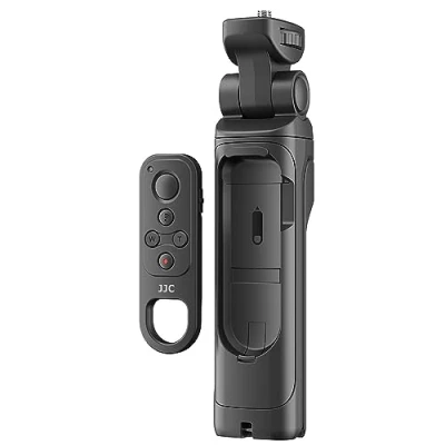 Imagen de JJC Trípode de Escritorio con Agarre para cámara Vlog Control Remoto Bluetooth TG BT1 Fujifilm X S20, H2S, H2, T5, T4, T3, T30 II, T30, S10 estabilizador Video