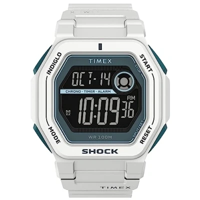Imagen de Timex Reloj Digital para Hombre de Cuarzo con Correa en Plástico TW2V63600