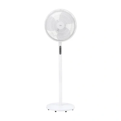 Imagen de JATA JVVP3061 Ventilador de Pie. Oscilante. 50 W. 3 Aspas 40 cm diámetro. Velocidades. Altura Ajustable hasta 125 cm. 2663, 4 m3/h. 51 dB. Silencioso. Cabezal Inclinable