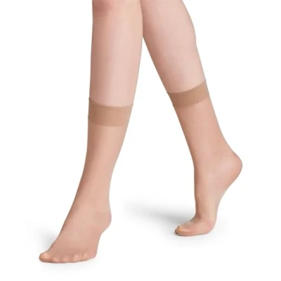Imagen de FALKE Seidenglatt 15 DEN W SO transparente unicolor 1 par, Calcetines Mujer, Color piel (Cocoon 4859), 39 42