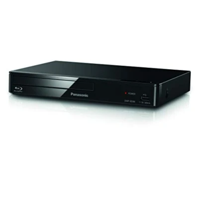 Imagen de Panasonic DMP BD84EG K Red Inteligente 2D Reproductor de Blu ray Disc/DVD, Aplicaciones Internet, Audio Alta Resolución, Reproducción en Disco Duro Externo, USB, Ethernet, Diseño Compacto, Negro