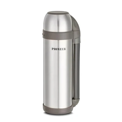 Imagen de Pioneer Flasks SVG 1800SS Frasco, Termo, Petaca, Botella térmica, 1.8 litros, Acero Inoxidable, Plateado