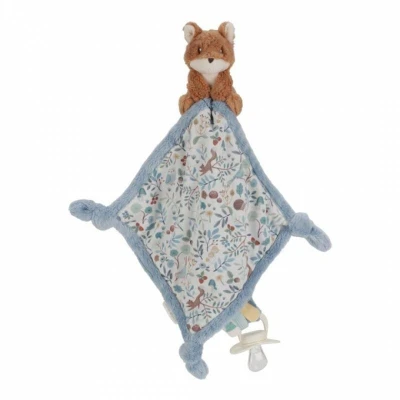 Imagen de Little Dutch 8927 Forest Friends Toalla para chupete, color azul