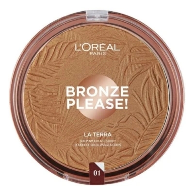 Imagen de L&#039;Oreal Paris Make up Designer Glam Bronze La Terra, Polvos Bronceadores, Tono 03 Panarea