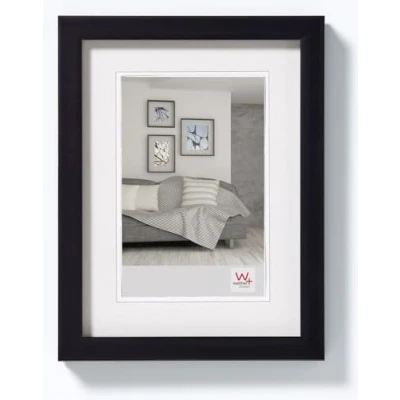 Imagen de Walther Design JK040B Construction, marco de diseño, poliestireno, negro, 30 x 40 cm
