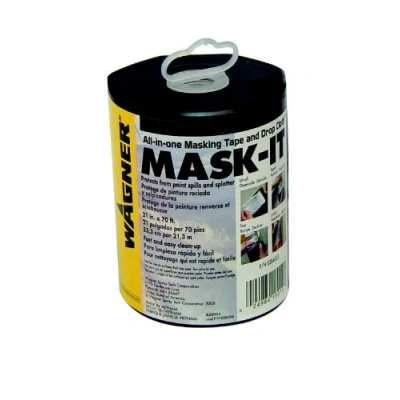 Imagen de WAGNER Mask It Set, lámina de cobertura + desbobinador para pared y techo 0,55x21m
