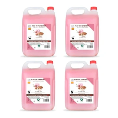 Imagen de Vitacab Gel de ducha baño Garrafa 5L Recarga Amenities hotel Geles Hidratante Almendra Nutrición e hidratación intensa