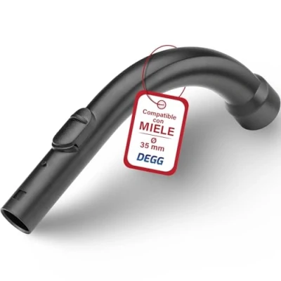 Imagen de DEGG Mango para Miele Aspiradora 35 mm de Repuesto Tubo Compatible con el Sistema Clic Aspirador