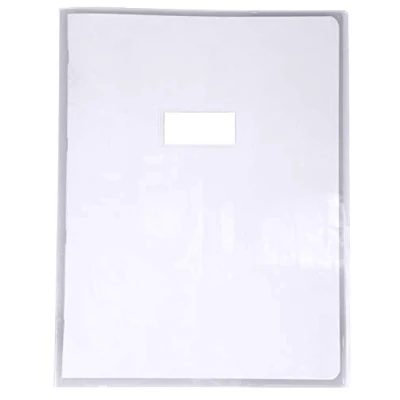 Imagen de Clairefontaine 73202 C A4 transparente ejercicio libro pantalla con etiqueta soporte azul