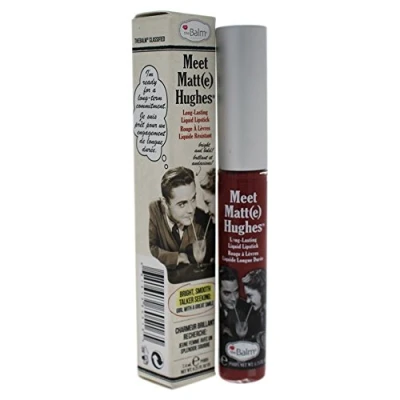 Imagen de theBalm Meet Matt(e) HugesLabial con acabado mateEfecto mateMatte liquid lipstickMaquillaje VeganoMake UpLabial vegano mateCruelty FreeVeggie Make Up Labial no PegajosoCharming