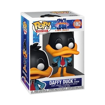 Imagen de Funko Pop! Movies: Space Jam 2 Daffy As Coach Figura de Vinilo Coleccionable Idea Regalo Mercancia Oficial Juguetes para Niños y Adultos Movies Fans Muñeco Coleccionistas