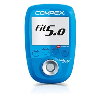 Imagen de Compex Wireless Fit 5.0 Electroestimulador, Unisex, Azul