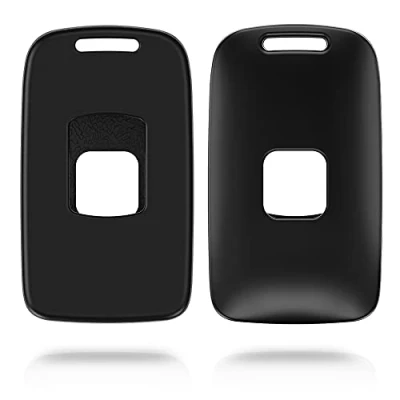 Imagen de kwmobile Funda para Mando Compatible con Renault Llave de Coche Smart Key 4 Botones (Solo Keyless Go) Carcasa Protectora Negro Mate