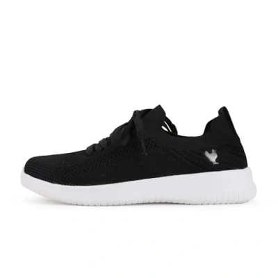 Imagen de WALK IN PITAS Sara Zapatillas de Mujer Casual Tipo Sneaker Deportivas para el Verano sin Cordones Zapatos y Bambas Negro &amp; Blanco 37