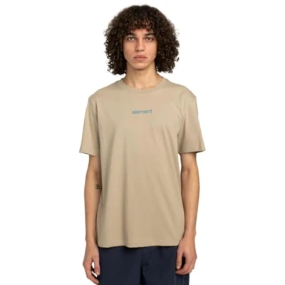 Imagen de Element Simple LOGO SS Camiseta estampada, Hombre, Talla: Large, Tkh