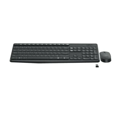 Imagen de Teclado Logitech Mk235 Rf Inalámbrico Húngaro Negro