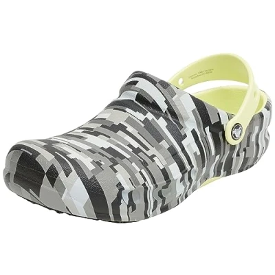 Imagen de Crocs Bistro Graphic Clog, Zuecos Unisex Adulto, Black Lime, 37/38 EU