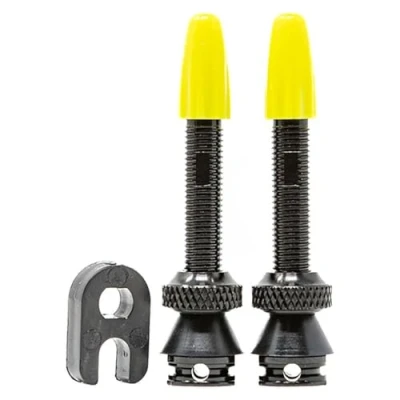 Imagen de X SAUCE 2 válvulas Presta aluminio 40 mm sin tubo compatible con mousse