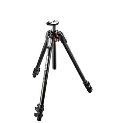 Imagen de Manfrotto MT055CXPRO3 Trípode completo (fibra de carbono, 3 secciones), negro
