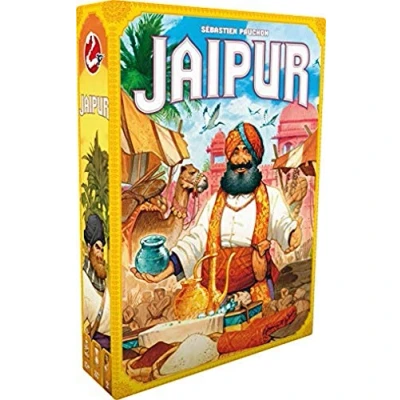 Imagen de Space Cowboys Asmodee Jaipur Juego de Mesa, Multicolor a Partir 10 años, 2 Jugadores, 20 Minutos