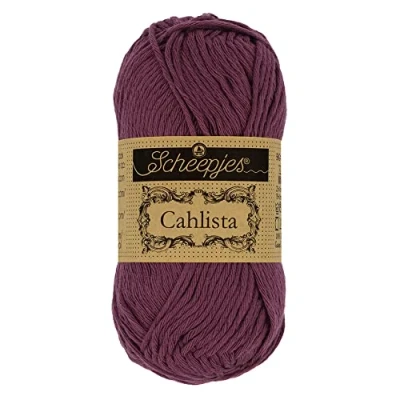 Imagen de Scheepjes 394 Sombra Púrpura Calista Hilo 1x50g