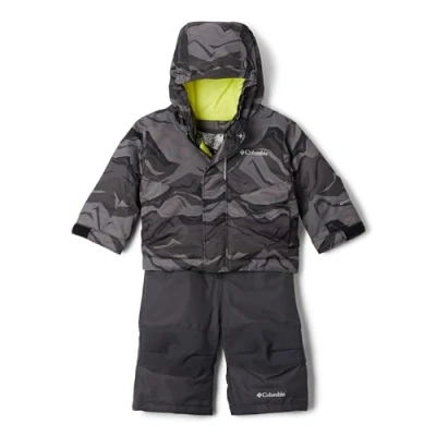Imagen de Columbia Buga Mameluco de Traje Nieve, Bebé Unisex, Black Tectonic, 18/24