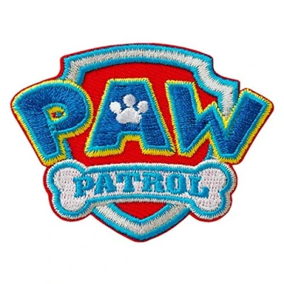 Imagen de Parche termoadhesivo de la Patrulla Canina con logotipo Monoquick (aprox. 6,5 x 5,0 cm)
