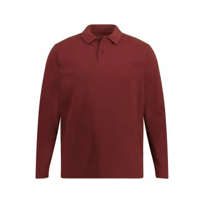 Imagen de JP1880 Langarm Camiseta de manga larga, Hombre, Talla: Large, Dunkel kirschrot