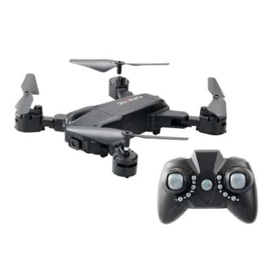 Imagen de FLYBOTIC Dron Foldable teledirigido de 33 cm, plegable con cámara integrada, juguete volador para niños y adultos, uso en interiores/exteriores, a partir 14 años
