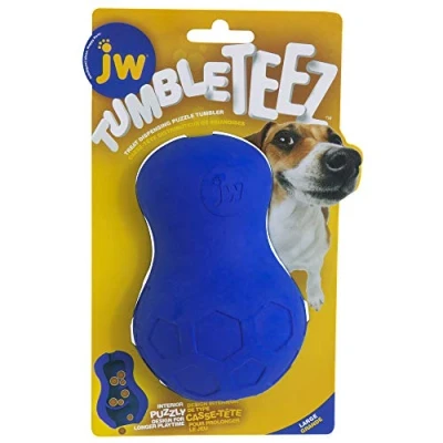 Imagen de JW Juguetes Interactivos Para Perros Tumble Teez Azul Grande