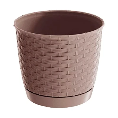 Imagen de Maceta RATOLLA ROUND 2L., dimensiones (mm) 165x165x142, color Mocca