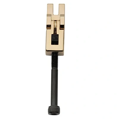 Imagen de Musiclily Pro 10,8mm 2ª y 5ª Cuerdas Silleta de Puente para Floyd Rose Original/Speical Locking Tremolo, Dorado