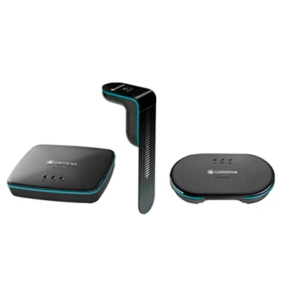Imagen de Gardena Set de sensores control riego smart: para hasta 6 válvulas (24 V), incluido smart Sensor/smart Gateway, controlable con aplicación (19210 20)