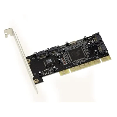 Imagen de KALEA INFORMATIQUE Tarjeta controladora PCI SATA de 4 PUERTOS INDEPENDIENTES o RAID 0 1 0+1 Con chipset SILICON IMAGE SIL3114. soportes HIGH PROFILE y LOW PROFILE.