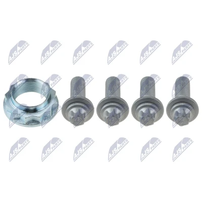 Imagen de NTY KLT BM 016 Z Juego de cojinete rueda Eje trasero izquierda, trasero, derecha con anillo sensor magnético incorporado BMW: X5, X6