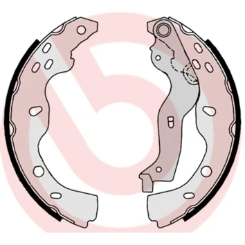 Imagen de BREMBO S 23 532 Zapatas de freno 220 36 con palanca mano SUZUKI: SX4 I Hatchback norauto, oscaro, mister auto