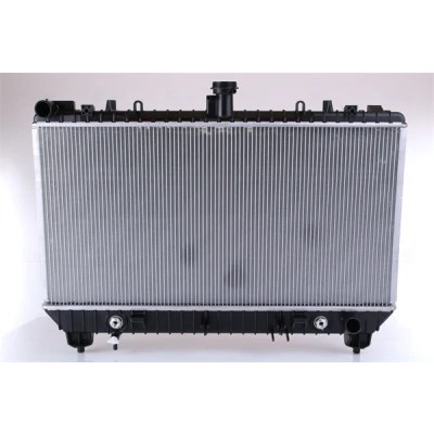 Imagen de NISSENS 69097 Radiador, refrigeración del motor Aluminio 385 755 26 Aletas soldadas