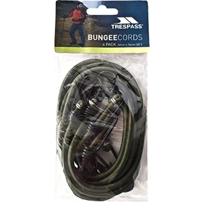 Imagen de Trespass Bungee Cord Cordones, Unisex, Verde, 6 mm x 76 cm
