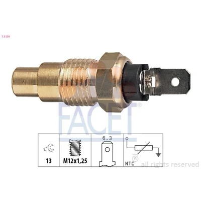 Imagen de FACET 7.3159 Sensor de Temperatura del Refrigerante Made in Italy OE Equivalent NISSAN: TERRANO 2, Patrol GR 5 SUV, Serena