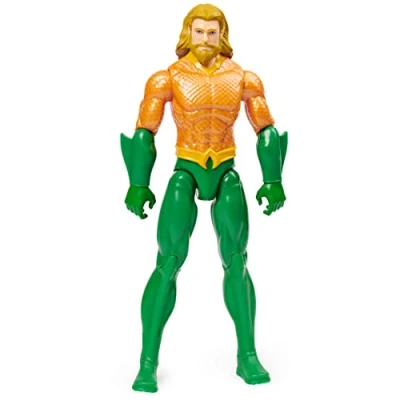 Imagen de DC COMICS Aquaman MUÑECO 30 cm Figura Articulada de Coleccionable 6060069 Juguetes niños 3 años +