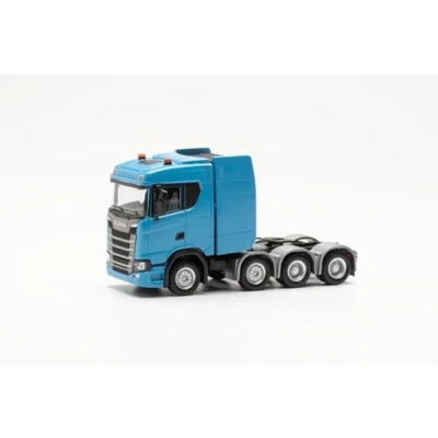 Imagen de Herpa Miniatura del camión Scania CS 20 ND para Cargas Pesadas, Escala 1/87, maqueta de colleción, modelismo, Modelo aleman, Figura plástico