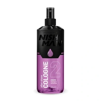 Imagen de NISHMAN Aftershave Eau de Cologne Colonia 02 Storm 400 ml