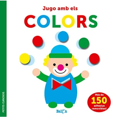 Imagen de ADHESIUS JUGO AMB ELS COLORS PETITS CURIOSOS (PETITS LLIBRES D ADHESIUS)