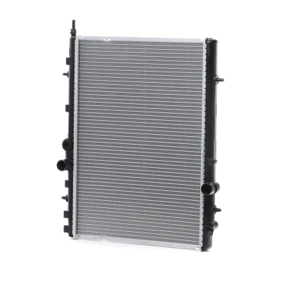 Imagen de NRF EASY FIT 53120 Radiador, refrigeración del motor Aluminio 555 376 27 con piezas de montaje Aletas soldadas PEUGEOT: 206 Hatchback