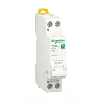 Imagen de Interruptor magnetotérmico Schneider Electric R9P35610 1P+N 10A Curva C