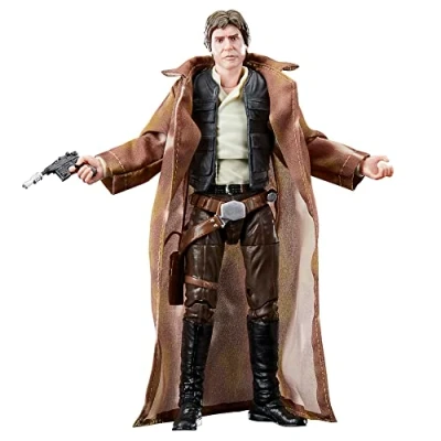 Imagen de Star Wars The Black Series Han Solo Juguete a Escala de 15 cm Wars: El Regreso del Jedi Figura colección 40 Aniversario Edad: 4+