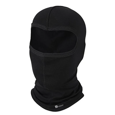 Imagen de Hisert Hombre Pasamontañas Máscara de Esquí Silverplus Termoactiva HR 13 (Negro, M/L)