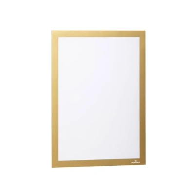 Imagen de Durable 487230 Marco informativo Duraframe (A4, autoadhesivo con cierre magnético) 2 unidades, oro